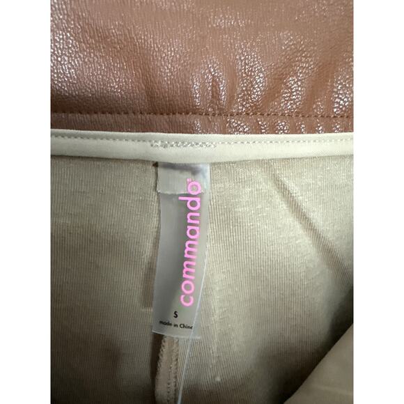 NWT Commando Faux Leather 7/8 Trouser in Cocoa, S - Picture 6 of 8